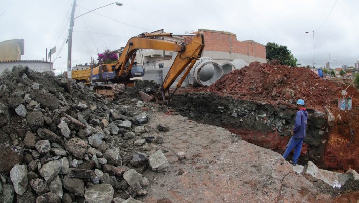 Marginal do Una recebe serviços para captação de águas pluviais