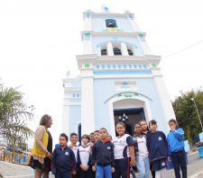 Alunos do projeto ‘Cidade da Gente’ visitam Igreja do Baruel