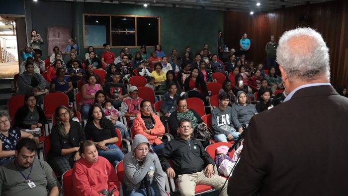 Palestra destaca importância da integração no trabalho