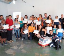 Mais uma turma se forma no Núcleo Comunitário de Proteção e Defesa Civil