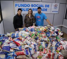 Fundo Social de Suzano recebe três toneladas de alimentos