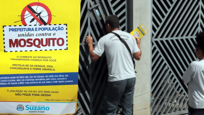 Suzano intensifica ações de combate ao mosquito Aedes aegypti