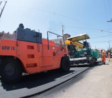 Cidade Edson passa por serviços de recapeamento