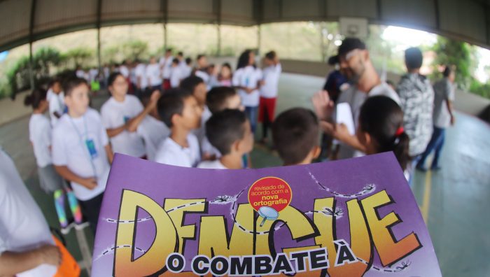 Gincana orienta crianças sobre importância do combate ao Aedes aegypti