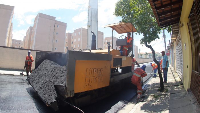 Revitalização na rua Caboclos entra em fase final
