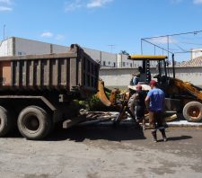 Estrada do Ribeirão e avenida Jaguari recebem melhorias