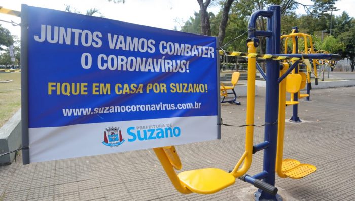 Academias ao ar livre são interditadas em Suzano