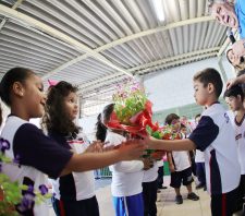 Escola de Palmeiras tem dia esportivo especial e homenagem às mulheres