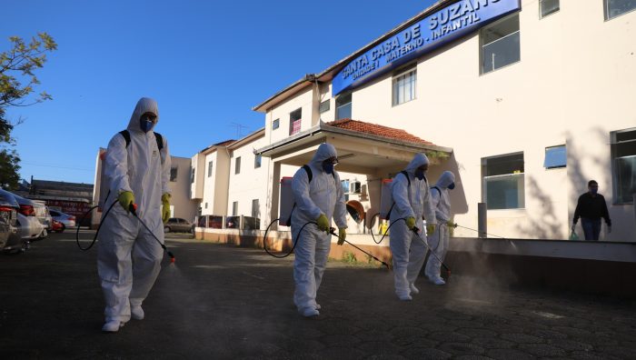 Suzano recebe projeto-piloto de pulverização