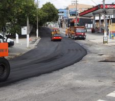 Rua Baruel tem mais uma etapa de nova pavimentação concluída