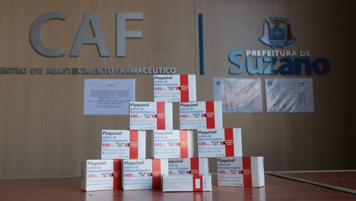 Suzano recebe 15 mil comprimidos de Plaquinol® doados pela Sanofi