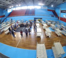 Portelão terá até 150 leitos para acolhimento emergencial na quarentena