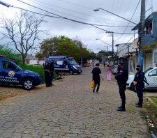 GCM realiza patrulhamento e bloqueio no Jardim Belém