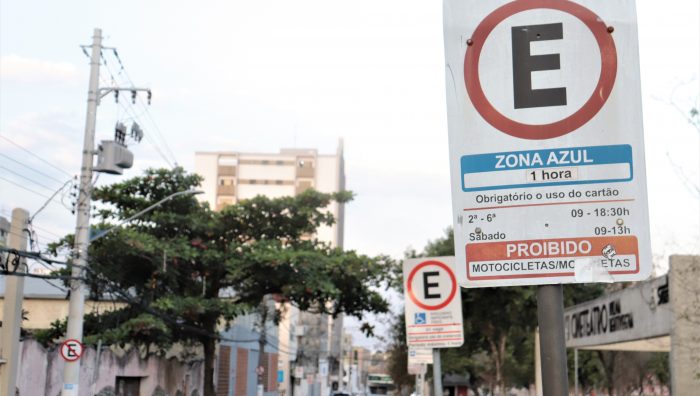 Zona Azul será retomada a partir de 4 de maio