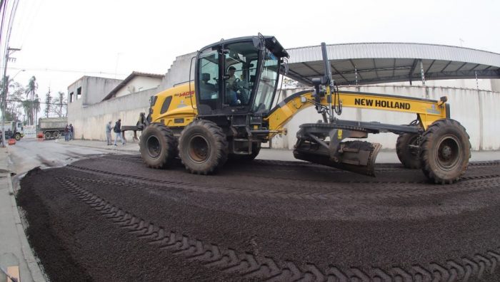 Revitalização da estrada do Ribeirão será concluída em duas semanas