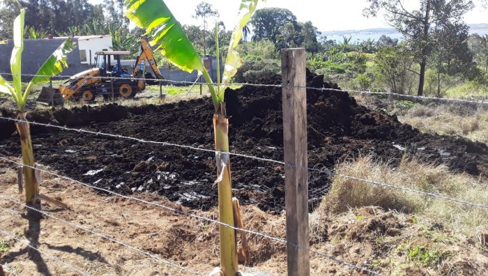 Fiscais de Posturas flagram movimentação ilegal de terra