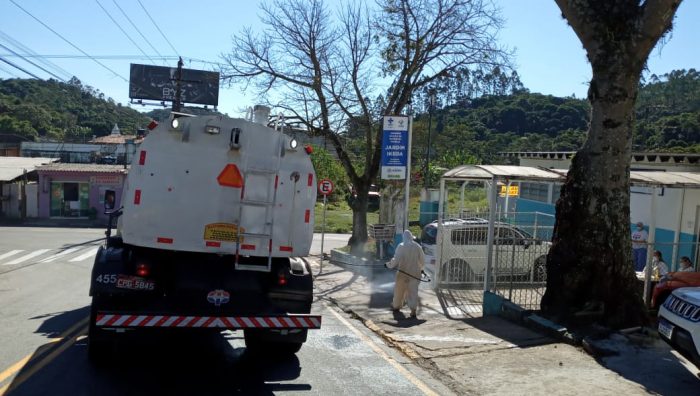 Nova desinfecção de vias públicas avança para centro expandido e Palmeiras