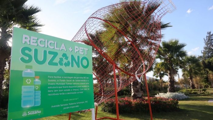 Viveiro Municipal e Fundo Social se juntam para estimular doação de garrafas plásticas