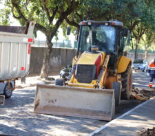 Obra de pavimentação asfáltica tem início na avenida Brasil