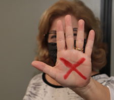 Saspe reforça divulgação da campanha ‘Sinal Vermelho Para a Violência Doméstica’