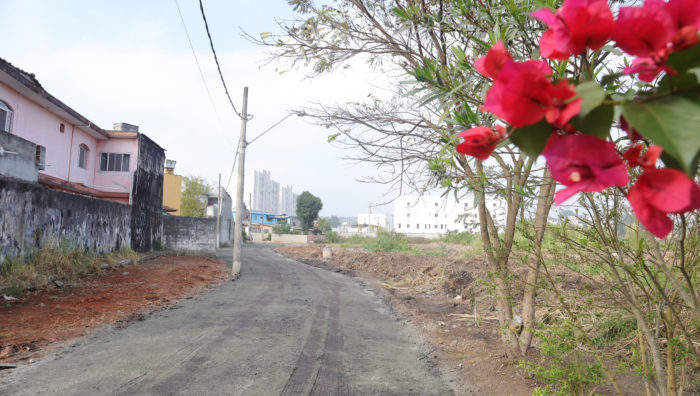 Jardim Nena recebe serviços de melhoria na infraestrutura