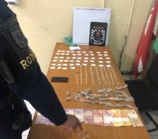 GCM detém três acusados de tráfico de drogas na Vila Fátima