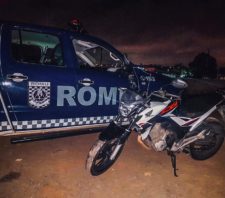 GCM recupera moto roubada no Miguel Badra
