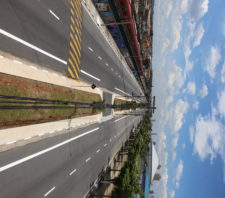 Avenida Brasil recebe implantação de ciclofaixa
