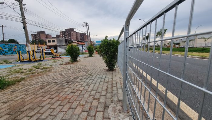 Secretaria de Transportes reforça segurança em academias ao ar livre e calçadas
