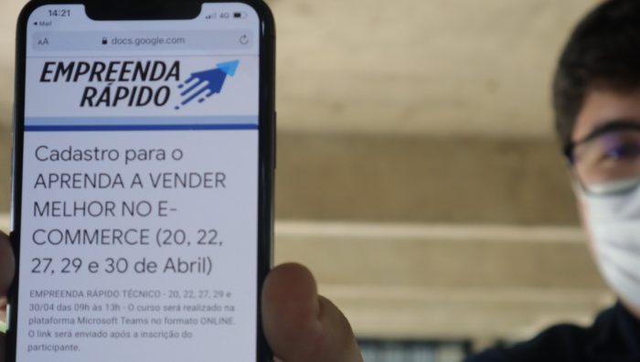 Saspe e Sebrae inscrevem para o curso ‘Aprenda a vender melhor no E-commerce’