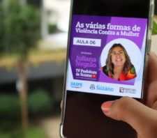 Debate sobre os tipos de violência marca 6ª aula do curso de Promotoras Legais