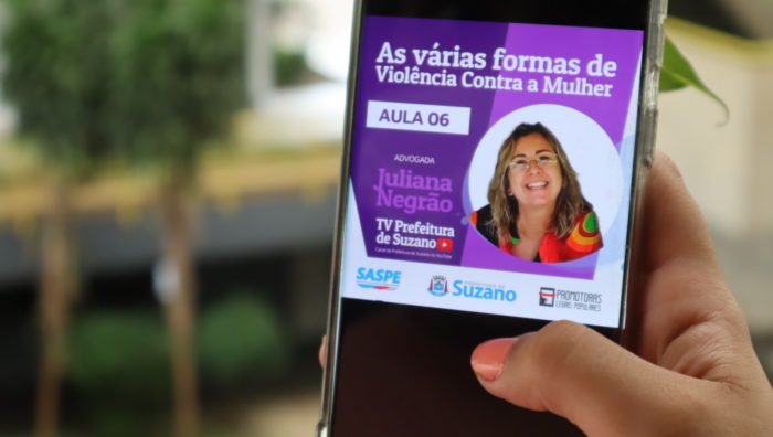 Debate sobre os tipos de violência marca 6ª aula do curso de Promotoras Legais