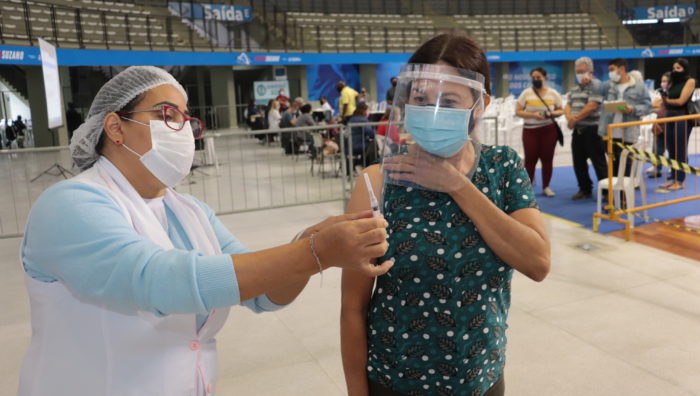 Vacina contra a Covid-19 chega a 51 mil aplicações em Suzano