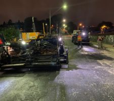 Rua da Cidade Edson recebe nova pavimentação