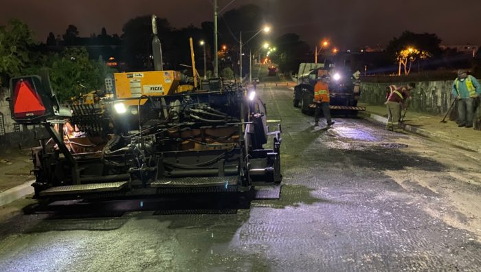 Rua da Cidade Edson recebe nova pavimentação