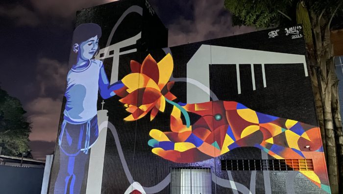 Painel ‘Desperta Cidade das Flores’ é concluído