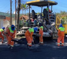 Obras de pavimentação avançam no Recanto São José