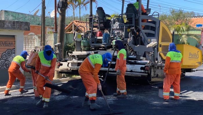 Obras de pavimentação avançam no Recanto São José
