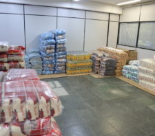 Fundo Social recebe doação de 1,6 toneladas de alimentos