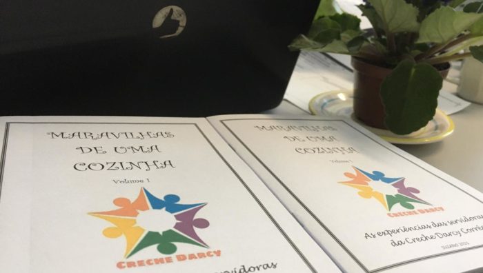 Creche municipal produz livro de receitas para incentivar alimentação