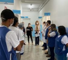 Servidores da Saúde são homenageados na Vila Fátima, Jardim Revista e Europa