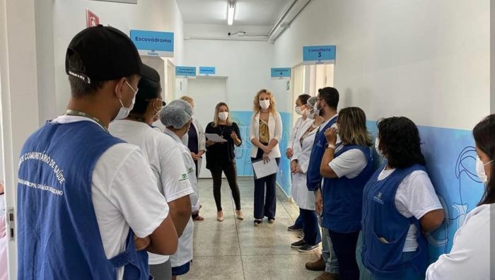 Servidores da Saúde são homenageados na Vila Fátima, Jardim Revista e Europa