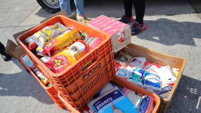 Fundo Social recebe mais de 150 quilos de alimentos em doação