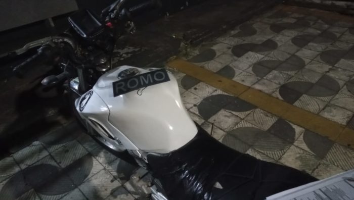 Romo recupera moto roubada no Jardim Casa Branca