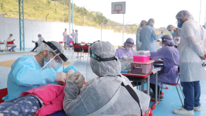 Ação em Saúde Bucal atende 32 crianças no Jardim Margareth