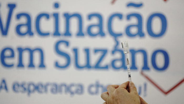 Suzano imuniza 58,9% da população adulta contra a Covid-19