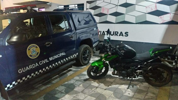 GCM recupera moto que havia sido roubada na Rodovia Índio Tibiriçá