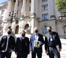 Representantes de Suzano se reúnem com controlador-geral de Santos