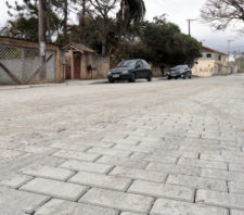 Obra de pavimentação avança em vias do Jardim Amazonas