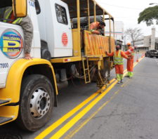 Trânsito cumpre mais de 200 intervenções nas ruas de Suzano em julho